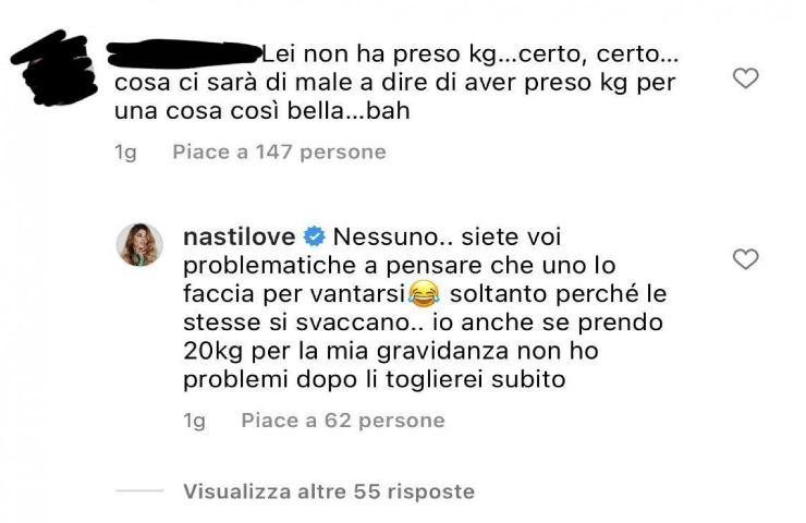 Chiara Nasti commenti