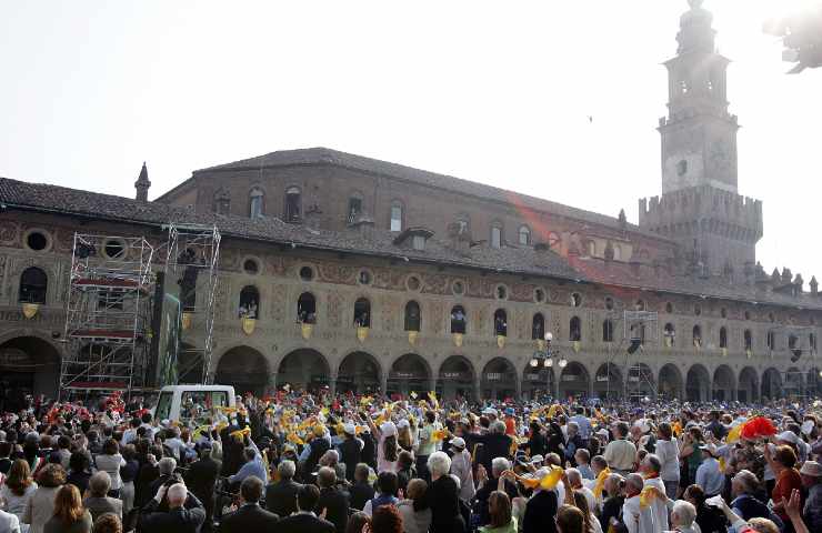 Piazza Ducale a Vigevano